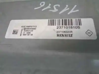 Автозапчасти б/у блок управления двигателем за dacia duster (hm_) 1.6 sce 115 (hmm1) ссылки oem iam 237106320r  a2c0439652703