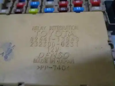 Second-hand car spare part fuse box unit for toyota corolla (_e12_) 2.0 d-4d (cde120_) oem iam references 8264113040  