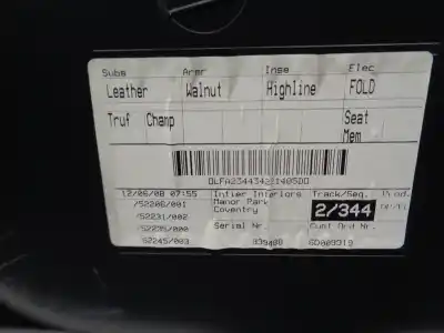 Автозапчастина б/у оббірка передніх дверей ліва для jaguar xf 2.7 v6 diesel cat посилання на oem iam 8x235423713e  