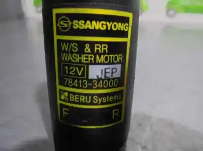 Автозапчасти б/у мотор переднего стеклоочистителя за ssangyong korando 2.0 td cat ссылки oem iam   
