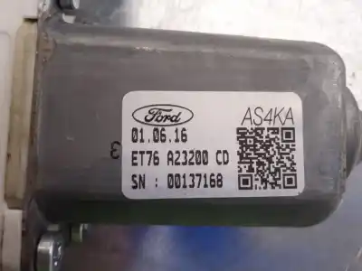 Second-hand car spare part passenger side right window regulator for ford transit courier ambiente oem iam references et76a23200cd  00137168