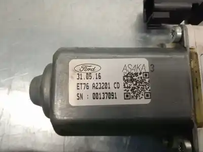 Second-hand car spare part driver left window regulator for ford transit courier ambiente oem iam references et76a23201cd  00137091