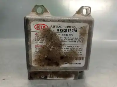 Peça sobressalente para automóvel em segunda mão centralina de airbag por kia carens 1.8 monovolumen referências oem iam 0k2cb677f0