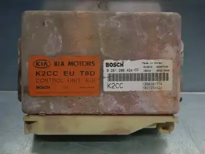 Peça sobressalente para automóvel em segunda mão centralina de motor uce por kia carens 1.8 monovolumen referências oem iam 1268301774
