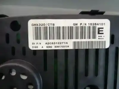 Автозапчастина б/у панель інструментів для cadillac srx v6 elegance посилання на oem iam 15284101  a2c53122714