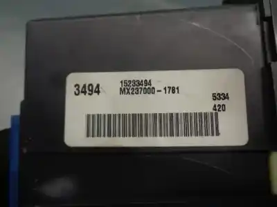 Автозапчастина б/у клімат-контроль для cadillac srx v6 elegance посилання на oem iam 15233494  mx237000
