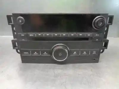 Second-hand car spare part audio system / radio cd for chevrolet aveo 1.4 cat oem iam references 96628256