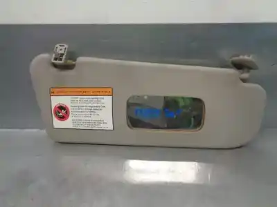 Second-hand car spare part right sunshade for chevrolet aveo 1.4 cat oem iam references 96650104