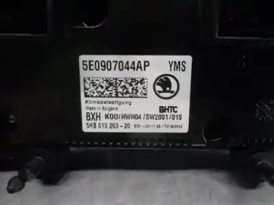 Автозапчастина б/у клімат-контроль для skoda octavia lim. (5e3) active посилання на oem iam 5e0907044ap  5hb01326320