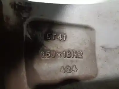 Автозапчастина б/у шина для skoda superb (3v3) active посилання на oem iam 3v0601025ac aluminio 5p r166.5jx16h2et41
