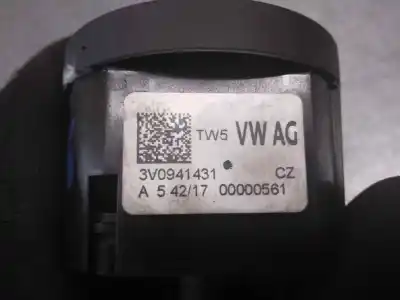 Second-hand car spare part headlights switch for skoda superb (3v3) active oem iam references 3v0941431  