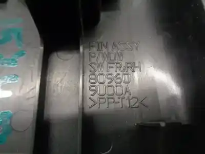 Second-hand car spare part right front power window switch for nissan note (e11e) acenta oem iam references 809609u00a  25411ed00b