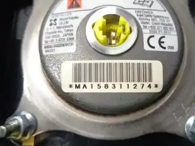 Peça sobressalente para automóvel em segunda mão airbag dianteiro esquerdo por nissan note (e11e) acenta referências oem iam 985109u09a  
