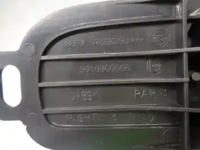 Second-hand car spare part interior right front handle for nissan note (e11e) acenta oem iam references 80670axbc9u  5010800006