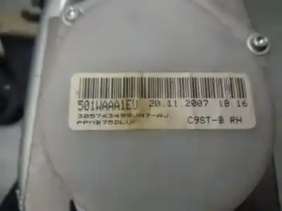 Second-hand car spare part front right seat belt for nissan note (e11e) acenta oem iam references 868849u10a  501waaa1eu