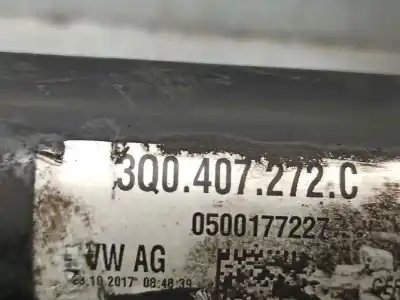 Автозапчастина б/у передня права трансмісія для skoda superb (3v3) active посилання на oem iam 3q0407272c  