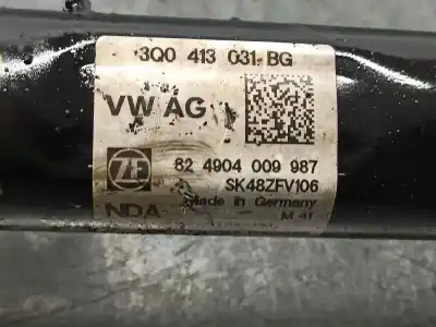 Автозапчастина б/у амортизатор передній лівий для skoda superb (3v3) active посилання на oem iam 3q0413031bg  824904009987