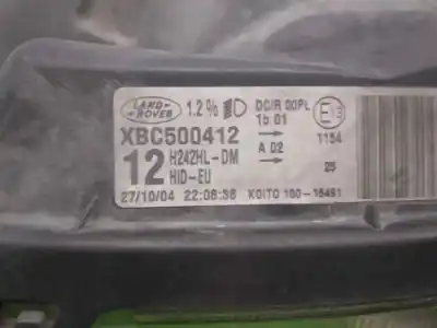 İkinci el araba yedek parçası sol far için land rover discovery v6 td s oem iam referansları xbc500412  