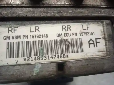 Second-hand car spare part abs for cadillac srx v6 elegance oem iam references 15792148  15792151