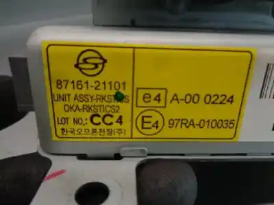 Second-hand car spare part electronic module for ssangyong rodius i 2.7 xdi oem iam references 8716121101  