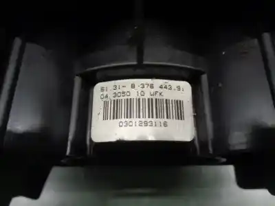 Second-hand car spare part headlights switch for bmw serie 3 touring (e46) 320i oem iam references 61318376443 8363668 61318377488