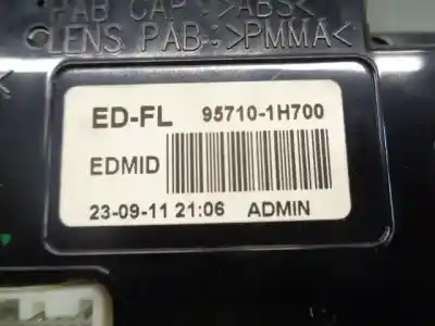 Second-hand car spare part multifunction display for kia cee´d concept oem iam references 957101h700  