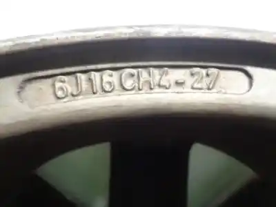 Peça sobressalente para automóvel em segunda mão jante por citroen c3 picasso 1.6 16v hdi referências oem iam 5402h7 aluminio 7p r166j16ch4-27