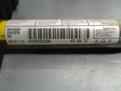 Peça sobressalente para automóvel em segunda mão airbag de cortina dianteiro esquerdo por audi a8 d3 (4e2, 4e8) 3.0 tdi quattro referências oem iam 4e0880741  