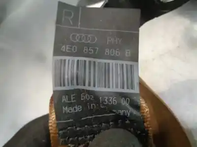 Автозапчастина б/у задній правий ремін безпеки для audi a8 d3 (4e2, 4e8) 3.0 tdi quattro посилання на oem iam 4e0857806b  