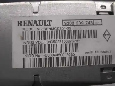 Pezzo di ricambio per auto di seconda mano sistema di navigazione gps per renault espace iv (jk0) dynamique riferimenti oem iam 8200339743  