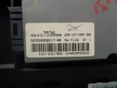 Second-hand car spare part dashboard for lancia phedra (180) 2.2 jtd cat oem iam references 1495451080  9643753080