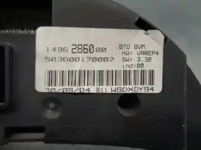 Second-hand car spare part dashboard for lancia phedra (180) 2.2 jtd cat oem iam references 1496286080  
