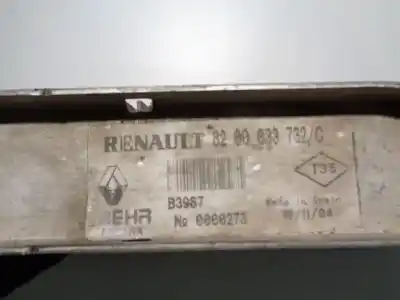 Peça sobressalente para automóvel em segunda mão intercooler por renault espace iv (jk0) dynamique referências oem iam 8200033732c  b3987