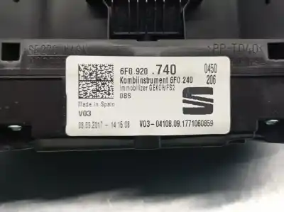 Peça sobressalente para automóvel em segunda mão quadrante por seat ibiza (kj1) reference referências oem iam 6f0920740  a2c10854900