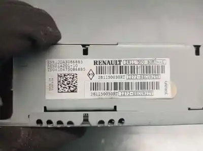 Автозапчастина б/у аудіо система / радіо cd для renault fluence dynamique посилання на oem iam 281150030r  