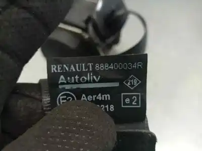 Автозапчастина б/у задній правий ремін безпеки для renault fluence dynamique посилання на oem iam 888400034r  