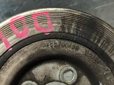 Peça sobressalente para automóvel em segunda mão polia do virabrequim por opel combo familiar referências oem iam 55200498  