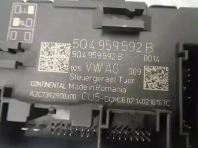 Tweedehands auto-onderdeel comfortmodule voor seat leon st (5f8) reference plus oem iam-referenties 5q4959592b  a2c7392900300