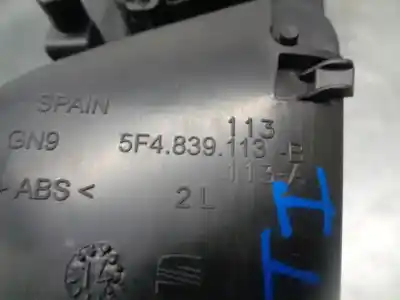 Second-hand car spare part interior left rear handle for seat leon st (5f8) reference plus oem iam references 5f4839113b  5f4839113a