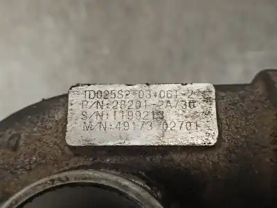 Peça sobressalente para automóvel em segunda mão turbocompresor por kia cee´d concept referências oem iam 282012a730  4917302700