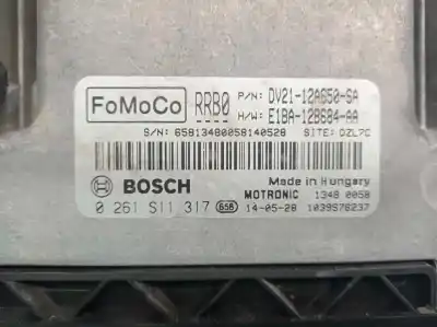 Автозапчасти б/у блок управления двигателем за ford b-max (jk) 1.0 ecoboost ссылки oem iam dv2112a650sa  0261s11317