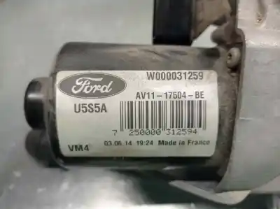 Автозапчастина б/у двигатель передніх склоочисників для ford b-max (jk) 1.0 ecoboost посилання на oem iam av1117504be  w000031259