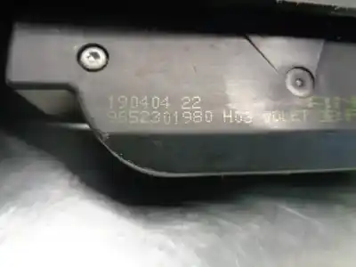 Second-hand car spare part trunk lock for citroen c2 audace oem iam references 9652301980  