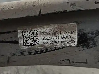 Автозапчасти б/у рычаг задней нижней правой подвески за hyundai i30 (pde, pd, pden) 1.0 t-gdi ссылки oem iam 55220g4aa0  