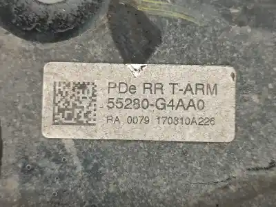 Автозапчасти б/у рычаг задней нижней правой подвески за hyundai i30 (pde, pd, pden) 1.0 t-gdi ссылки oem iam 55280g4aa0  