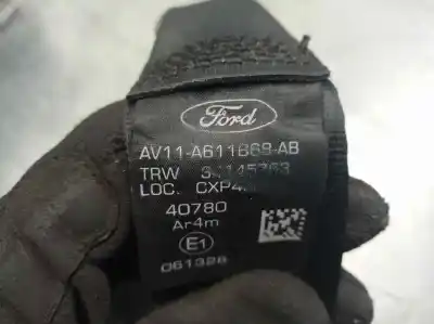 Автозапчастина б/у задній правий ремін безпеки для ford b-max (jk) 1.0 ecoboost посилання на oem iam av11a611b68ab  34145763