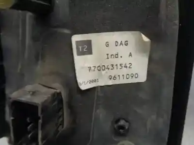 Автозапчасти б/у левое зеркало за renault scenic (ja..) 1.9 dci authentique ссылки oem iam 7700431542  
