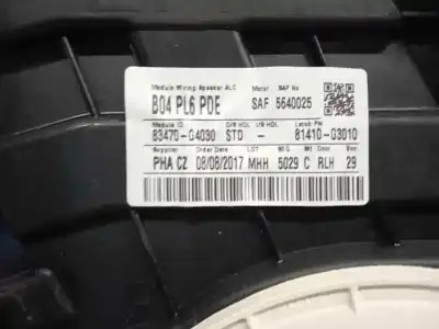 Автозапчастина б/у регулятор склона задній лівий для hyundai i30 (pde, pd, pden) 1.0 t-gdi посилання на oem iam 83470g4030  