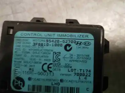Recambio de automóvil de segunda mano de centralita inmovilizador para hyundai i30 (pd) essence referencias oem iam 95420g2700  