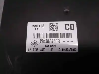 Second-hand car spare part fuse box unit for renault fluence dynamique oem iam references 284b66760r  a2c7364400100